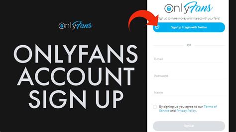 onlyfans sign in with username|How to Sign Up and Log In to OnlyFans: A Step